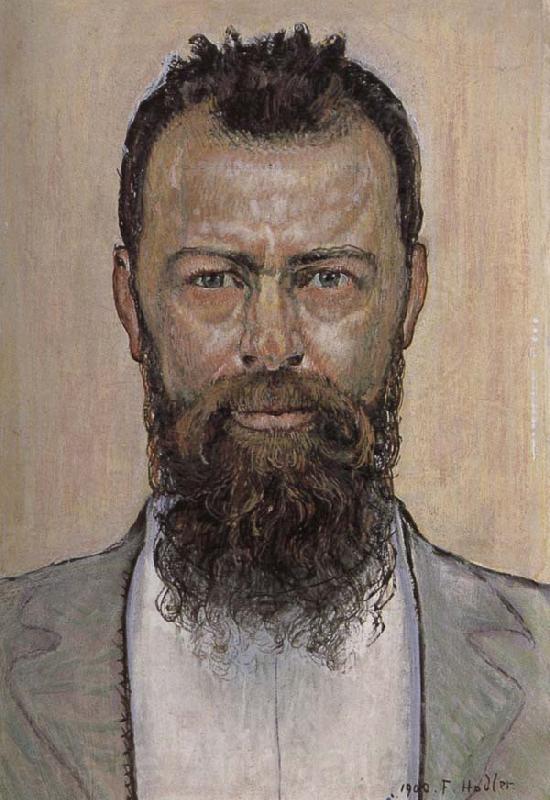 Ferdinand Hodler Self-Portrait Norge oil painting art